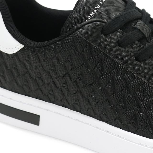 ARMANI EXCHANGE A/X アルマーニエクスチェンジ スニーカー メンズ ローカットスニーカー シューズ 靴 XM000140 AF11916 ブラック 2026春夏新作