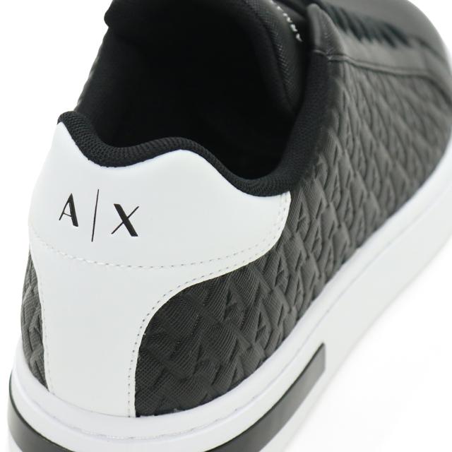 ARMANI EXCHANGE A/X アルマーニエクスチェンジ スニーカー メンズ ローカットスニーカー シューズ 靴 XM000140 AF11916 ブラック 2026春夏新作