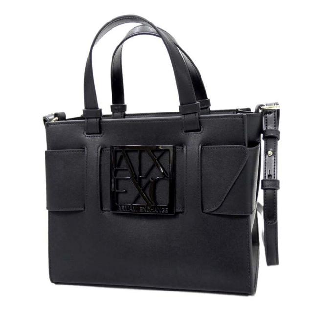ARMANI EXCHANGE A/X アルマーニエクスチェンジ バッグ レディース ハンドバッグ 942690 0A874 ブラック 定番人気商品