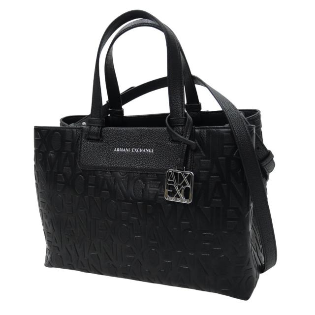 ARMANI EXCHANGE A/X アルマーニエクスチェンジ バッグ レディース ハンドバッグ XW001222 AF15774 ブラック 2026春夏新作