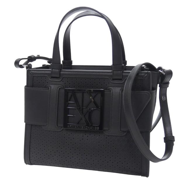 ARMANI EXCHANGE A/X アルマーニエクスチェンジ バッグ レディース ハンドバッグ XW000392 AF22626 ブラック 2026春夏新作