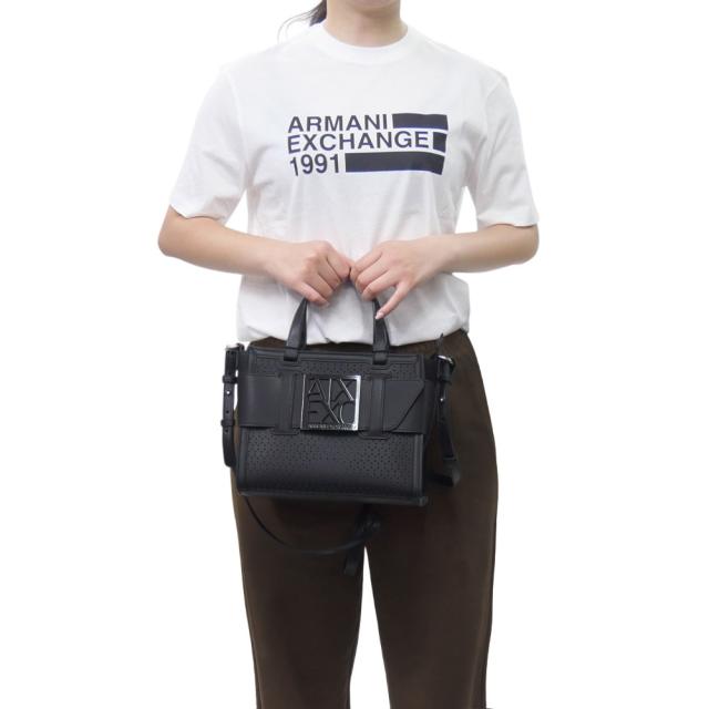 ARMANI EXCHANGE A/X アルマーニエクスチェンジ バッグ レディース ハンドバッグ XW000392 AF22626 ブラック 2026春夏新作_1