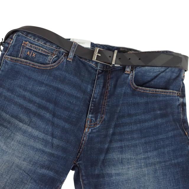 BURBERRY バーバリー ベルト リバーシブル メンズ レザーベルト 80649591 / MB LOUIS 35 RVS BRT グレー 2026春夏新作_2