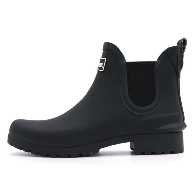 BARBOUR バブアー ブーツ レディース レインブーツ シューズ レインシューズ LRF0066 / WILTON ブラック 定番人気商品_4