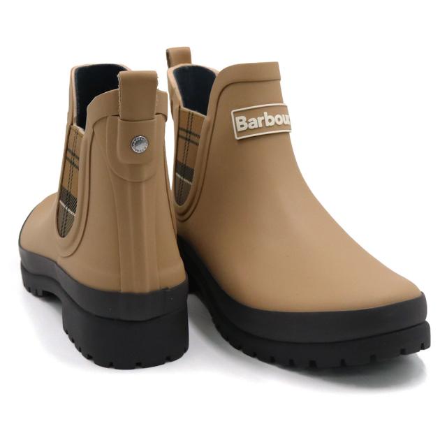 BARBOUR バブアー ブーツ レディース レインブーツ シューズ レインシューズ LRF0091 / MALLOW ベージュ 2026春夏新作_1