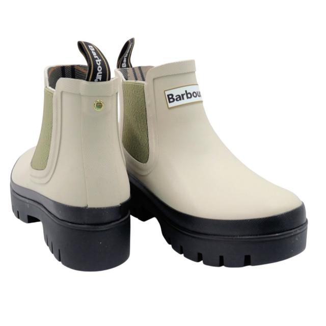 BARBOUR バブアー レディース レインブーツ 長靴 LRF0100 / HALTON ライトベージュ 2026春夏新作_1