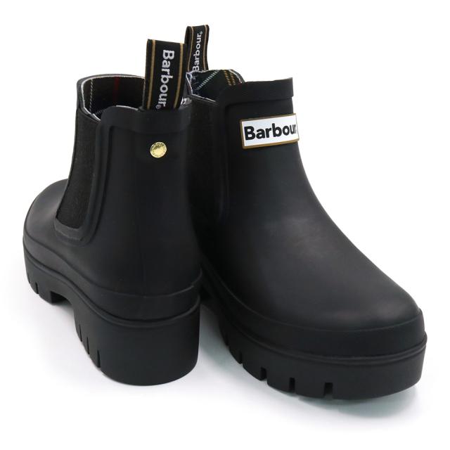 BARBOUR バブアー ブーツ レディース レインブーツ シューズ レインシューズ LRF0100 / HALTON ブラック 定番人気商品_1
