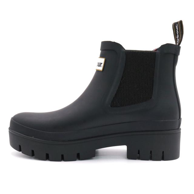 BARBOUR バブアー ブーツ レディース レインブーツ シューズ レインシューズ LRF0100 / HALTON ブラック 定番人気商品_4