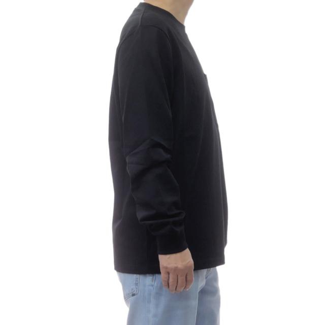 CELINE セリーヌ Tシャツ メンズ クルーネック ロングTシャツ ロンT 長袖 綿100％ RV0HX1242 ブラック 2026春夏新作_2