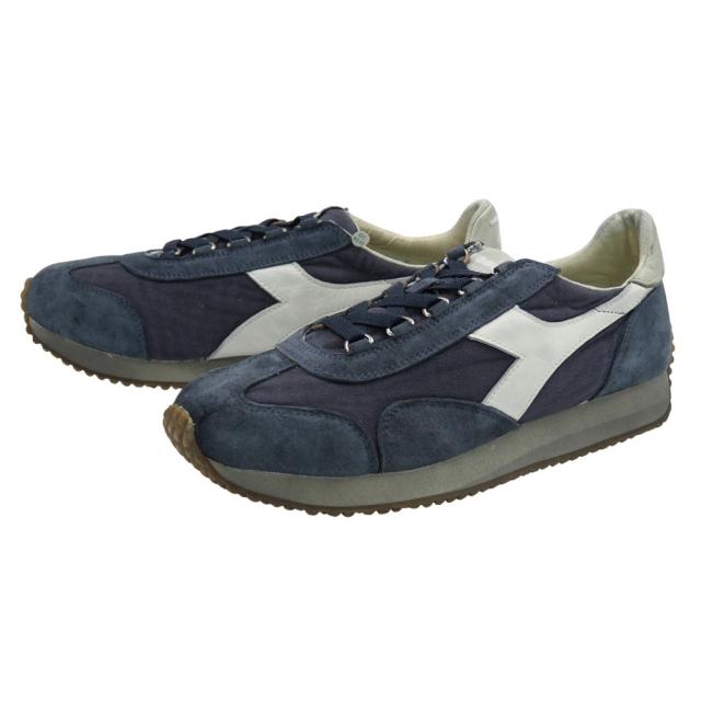 DIADORA HERITAGE ディアドラ ヘリテージ メンズローカットスニーカー 181576 01 / EQUIPE CANVASSWEVO ネイビー 2026春夏新作