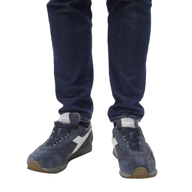 DIADORA HERITAGE ディアドラ ヘリテージ メンズローカットスニーカー 181576 01 / EQUIPE CANVASSWEVO ネイビー 2026春夏新作_2