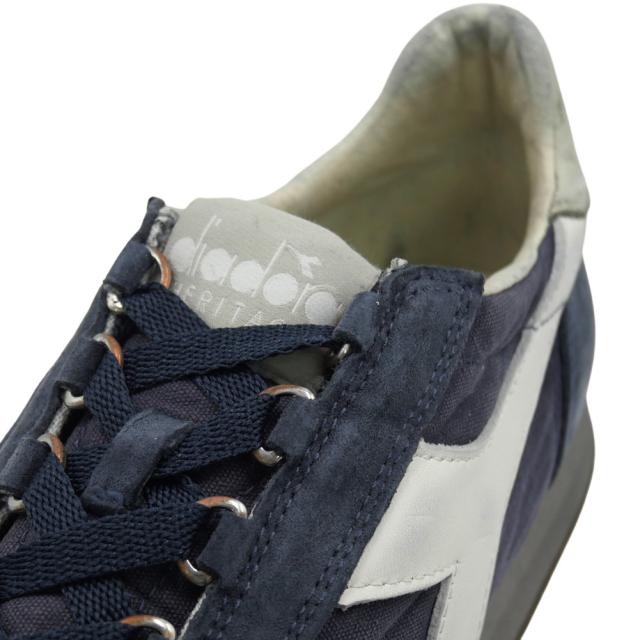 DIADORA HERITAGE ディアドラ ヘリテージ メンズローカットスニーカー 181576 01 / EQUIPE CANVASSWEVO ネイビー 2026春夏新作_3