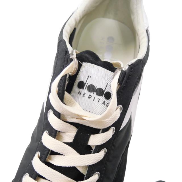 DIADORA HERITAGE ディアドラ ヘリテージ スニーカー メンズ ローカットスニーカー 靴 シューズ 182806 01 / EQUIPE VELA SW ブラック 2026春夏新作_3
