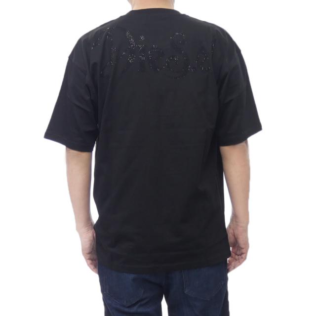 DIESEL ディーゼル Tシャツ メンズ クルーネックTシャツ 半袖 トップス 綿100％ A22509 0QIAM / T-BOXT-V15 ブラック 2026春夏新作_3