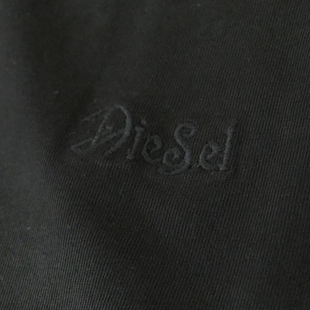 DIESEL ディーゼル Tシャツ メンズ クルーネックTシャツ 半袖 トップス 綿100％ A22509 0QIAM / T-BOXT-V15 ブラック 2026春夏新作_6