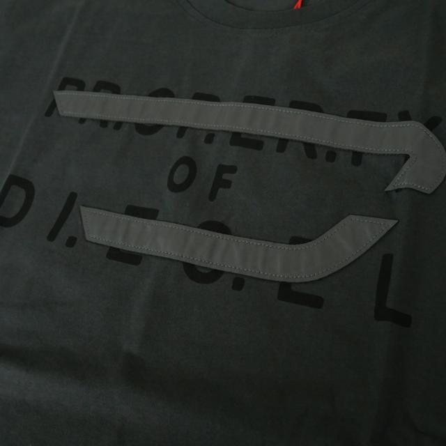 DIESEL ディーゼル Tシャツ メンズ クルーネックTシャツ 半袖 トップス 綿100％ A21027 0DMBJ / T-NORM-V11 ブラウン 2026春夏新作_6