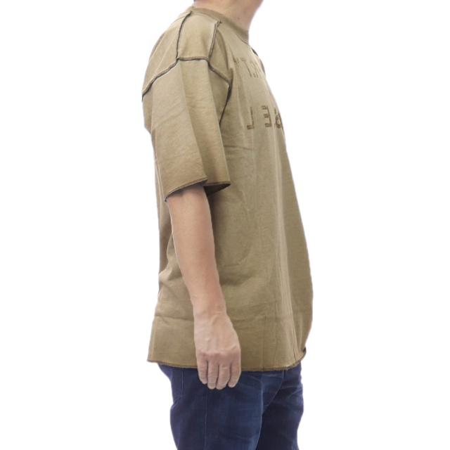 DIESEL ディーゼル Tシャツ メンズ クルーネックTシャツ 半袖 綿100％ A20226 0QMBT / T-LOOK ライトキャラメル 2026春夏新作_2