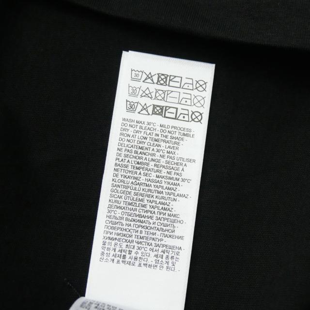 DIESEL ディーゼル Tシャツ メンズ クルーネックTシャツ 半袖 綿100％ A21118 0NIAX / T-NORM-PIPING ブラック 2026春夏新作_9