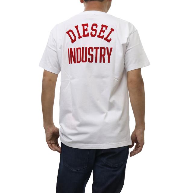 DIESEL ディーゼル Tシャツ メンズ クルーネックTシャツ 半袖 綿100 