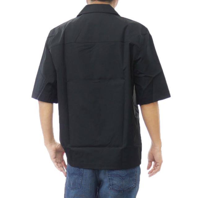 DIESEL ディーゼル メンズ カジュアルシャツ A20473 0GSBH / S-MAC-GSBH CAMICIA ブラック 2026春夏新作_3