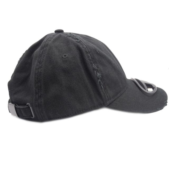 DIESEL ディーゼル 帽子 メンズ レディース ユニセックス キャップ A12709 0PFAA / C-BEAST-A1 ブラック 2026春夏新作_2