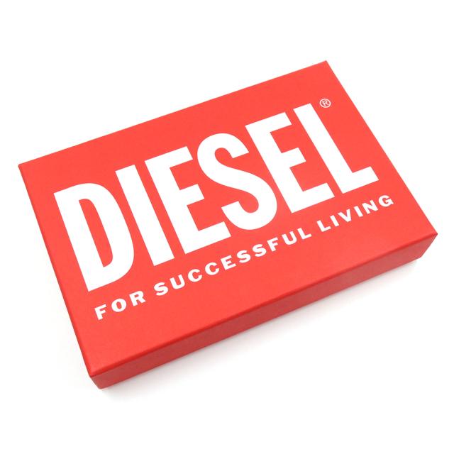 DIESEL ディーゼル メンズラウンドファスナー長財布（小銭入れ付き） X10006 PR818 / DSL 3D-CONTINENTAL ブラック 定番人気商品_8