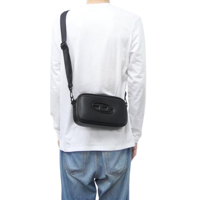 DIESEL ディーゼル バッグ メンズ ショルダーバッグ X10262 P5925 / HOLI-D CAMERA BAG ブラック 定番人気商品_1