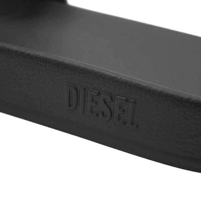 DIESEL ディーゼル サンダル メンズ シャワーサンダル Y03842 P7519 / SA-CLYDE ブラック×ホワイト 2026春夏新作_4