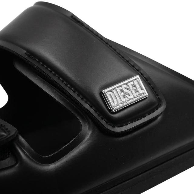 DIESEL ディーゼル サンダル メンズ ストラップサンダル Y3949 P4127 / SA-LAX D X ブラック 2026春夏新作