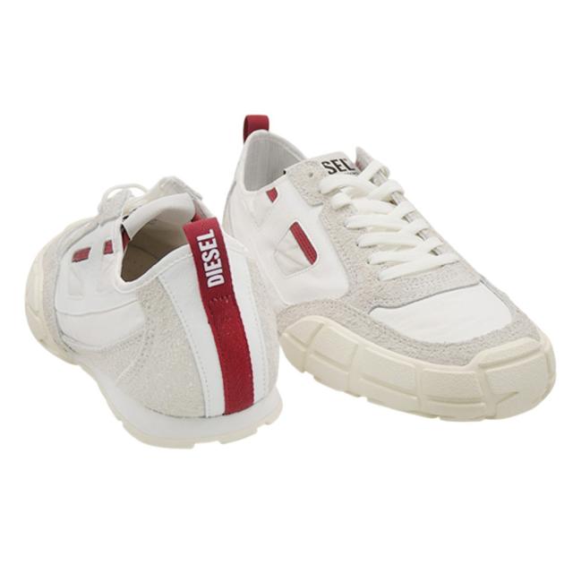 DIESEL ディーゼル スニーカー メンズ ローカット シューズ 靴 Y03644 P8404 / S-PAGODHA LOW ホワイト×グレー 定番人気商品
