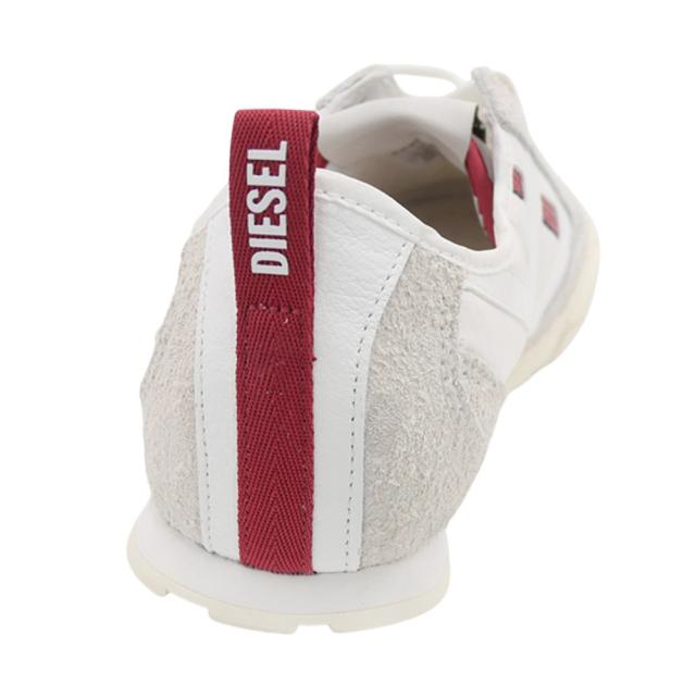 DIESEL ディーゼル スニーカー メンズ ローカット シューズ 靴 Y03644 P8404 / S-PAGODHA LOW ホワイト×グレー 定番人気商品