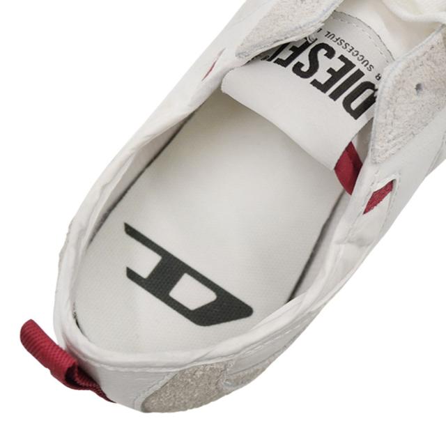 DIESEL ディーゼル スニーカー メンズ ローカット シューズ 靴 Y03644 P8404 / S-PAGODHA LOW ホワイト×グレー 定番人気商品