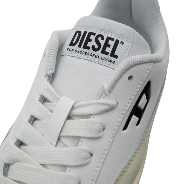 DIESEL ディーゼル スニーカー メンズ ローカット シューズ 靴 Y03608 P5576 / S-TRACKER-D LOW ホワイト×アイボリー 定番人気商品_3