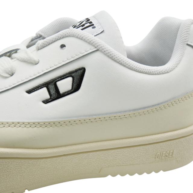 DIESEL ディーゼル スニーカー メンズ ローカット シューズ 靴 Y03608 P5576 / S-TRACKER-D LOW ホワイト×アイボリー 定番人気商品_4