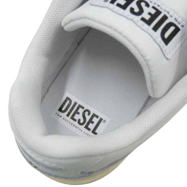DIESEL ディーゼル スニーカー メンズ ローカット シューズ 靴 Y03608 P5576 / S-TRACKER-D LOW ホワイト×アイボリー 定番人気商品_6