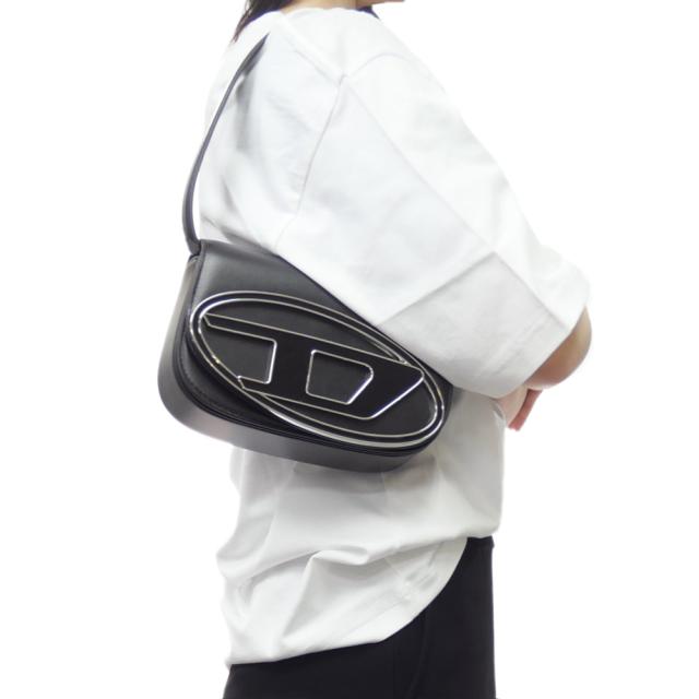 DIESEL ディーゼル バッグ レディース ハンドバッグ X08396 PR818 / 1DR ブラック 定番人気商品_1