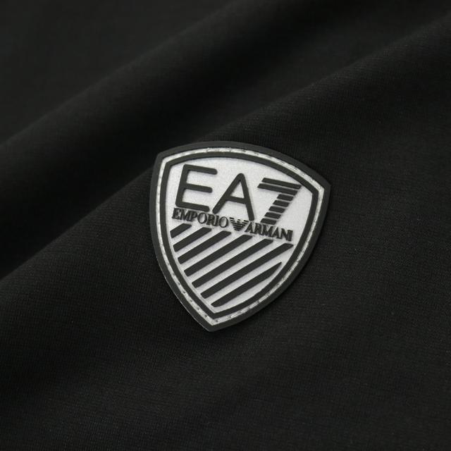 EMPORIO ARMANI エンポリオアルマーニ EA7 Tシャツ メンズ クルーネックロングTシャツ ロンT 長袖 8NPT17 PJRGZ ブラック 定番人気商品_6