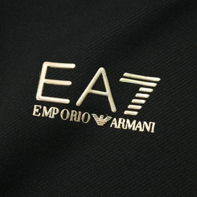 EMPORIO ARMANI エンポリオアルマーニ EA7 スウェット メンズ ジップアップスウェット 長袖 7M002297 AF21420 ブラック 2026春夏新作_6