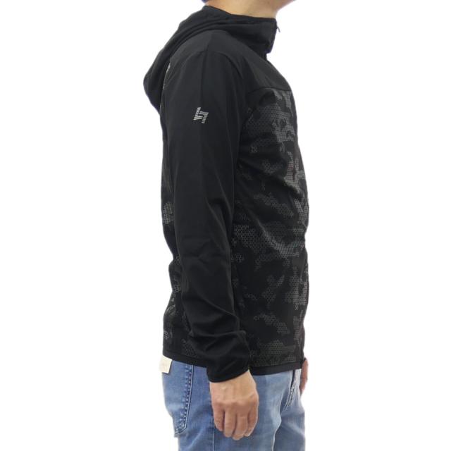 EMPORIO ARMANI エンポリオアルマーニ EA7 パーカー メンズ ジップアップパーカー 長袖 7M001625 AF13534 ブラック 2026春夏新作_2