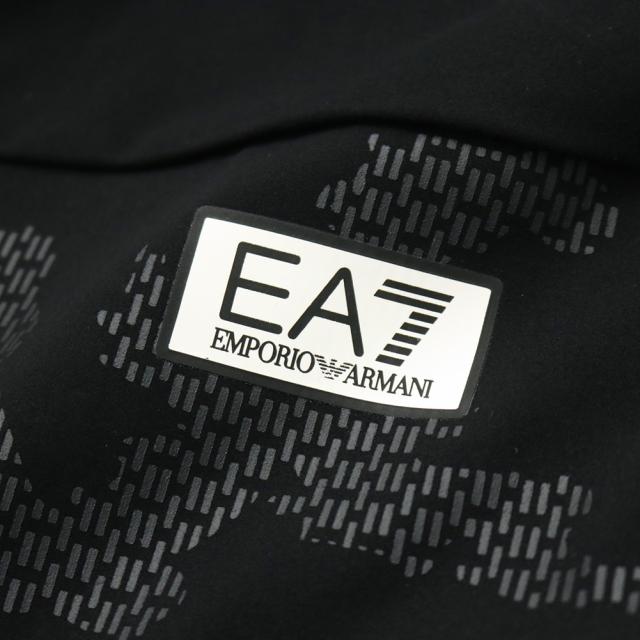 EMPORIO ARMANI エンポリオアルマーニ EA7 パーカー メンズ ジップアップパーカー 長袖 7M001625 AF13534 ブラック 2026春夏新作_6