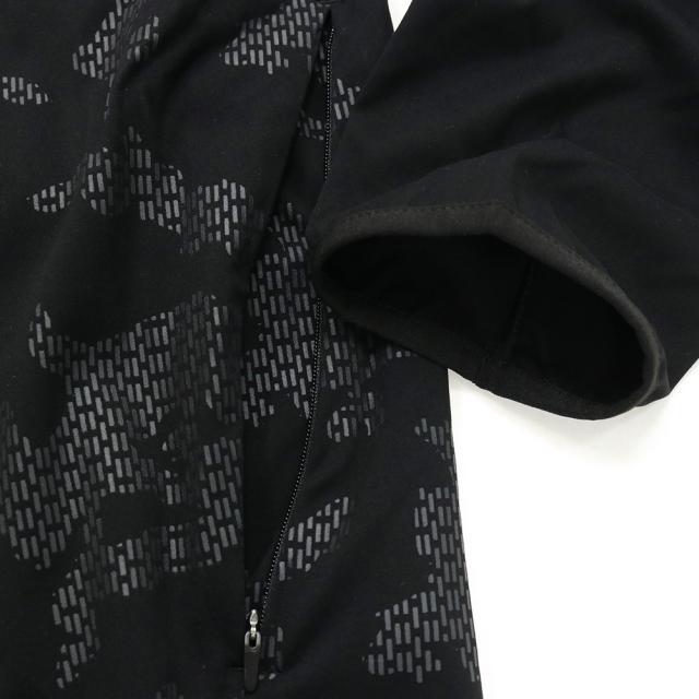 EMPORIO ARMANI エンポリオアルマーニ EA7 パーカー メンズ ジップアップパーカー 長袖 7M001625 AF13534 ブラック 2026春夏新作_8