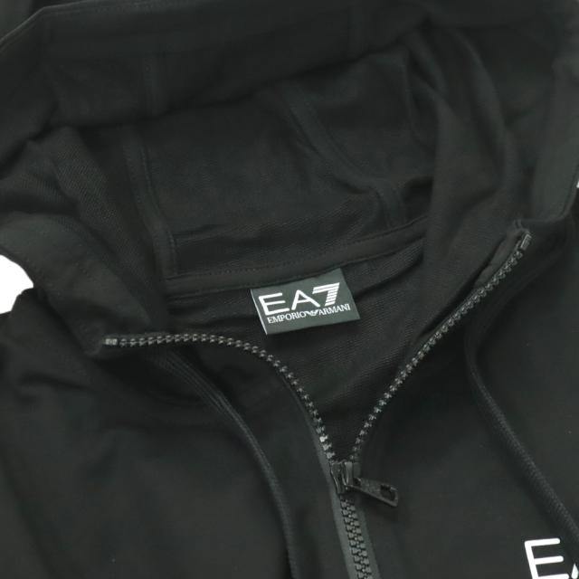 EMPORIO ARMANI エンポリオアルマーニ EA7 メンズセットアップ 8NPV63 PJVRZ ブラック 定番人気商品