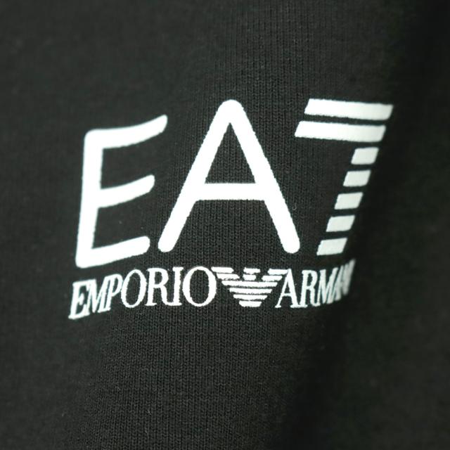 EMPORIO ARMANI エンポリオアルマーニ EA7 セットアップ メンズ 長袖 7M001526 AF21491 ブラック 2026春夏新作_12