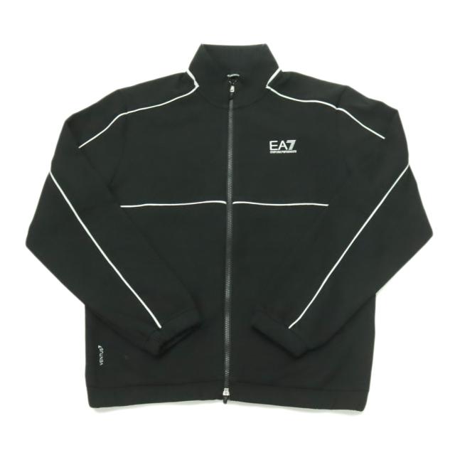 EMPORIO ARMANI エンポリオアルマーニ EA7 セットアップ メンズ 長袖 7M001526 AF21491 ブラック 2026春夏新作_4