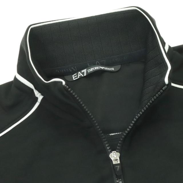 EMPORIO ARMANI エンポリオアルマーニ EA7 セットアップ メンズ 長袖 7M001526 AF21491 ブラック 2026春夏新作_5