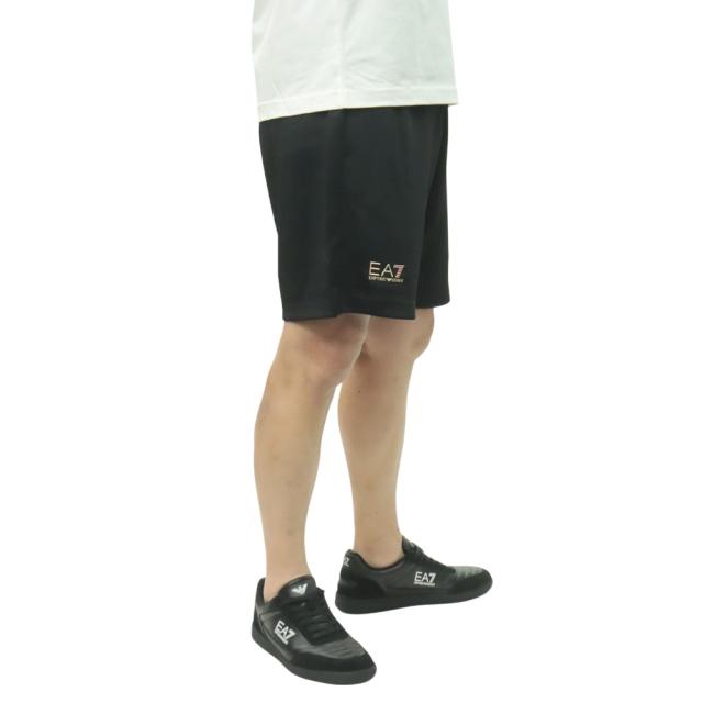 EMPORIO ARMANI エンポリオアルマーニ EA7 パンツ メンズ ショートパンツ 7M001301 AF21420 ブラック 2026春夏新作_2