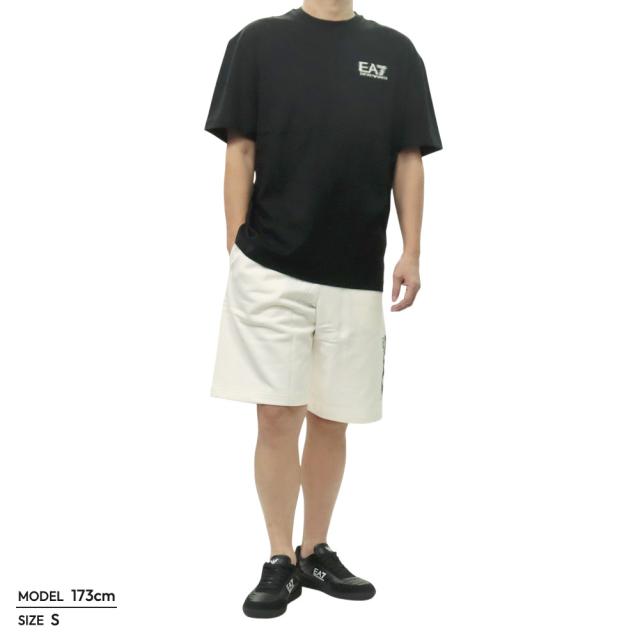 EMPORIO ARMANI エンポリオアルマーニ EA7 パンツ メンズ ショートパンツ 7M001329 AF17787 ホワイト 2026春夏新作_1