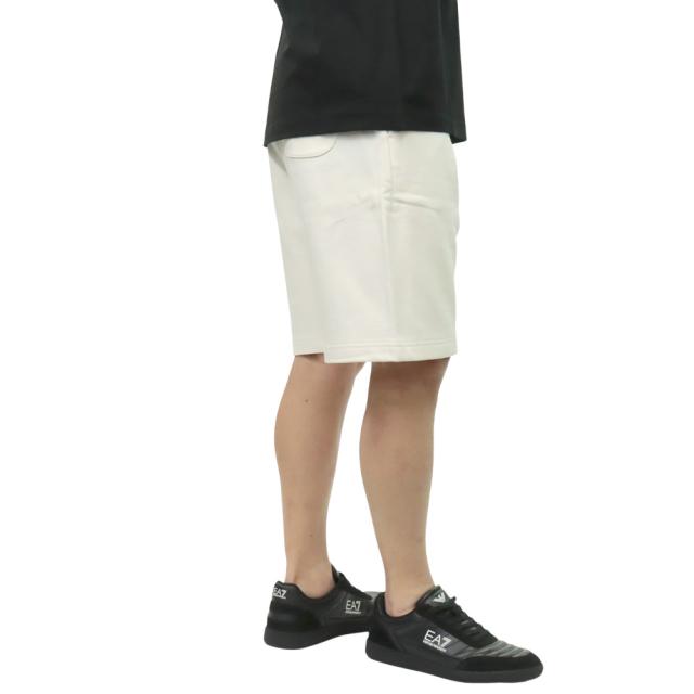 EMPORIO ARMANI エンポリオアルマーニ EA7 パンツ メンズ ショートパンツ 7M001329 AF17787 ホワイト 2026春夏新作_2