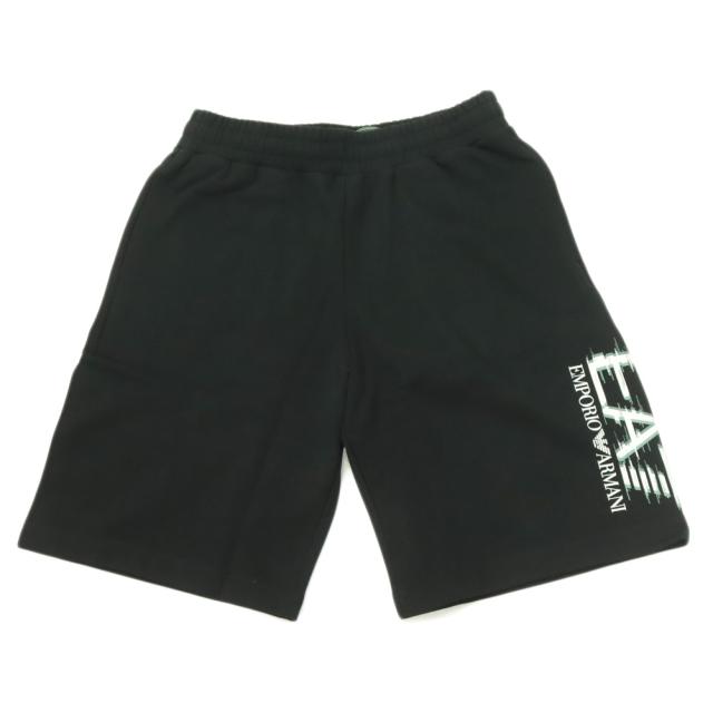 EMPORIO ARMANI エンポリオアルマーニ EA7 パンツ メンズ ショートパンツ 7M001329 AF17787 ブラック 2026春夏新作_4