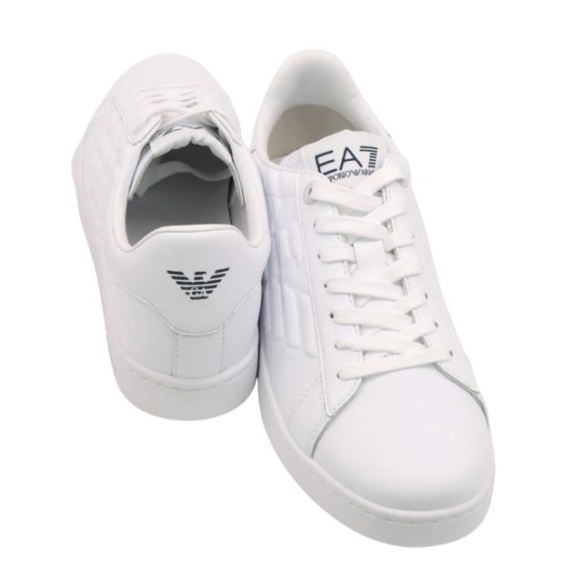 EMPORIO ARMANI エンポリオアルマーニ EA7 スニーカー メンズ ローカットスニーカー シューズ 靴 7X00331 AF10848 ホワイト 2026春夏新作_1